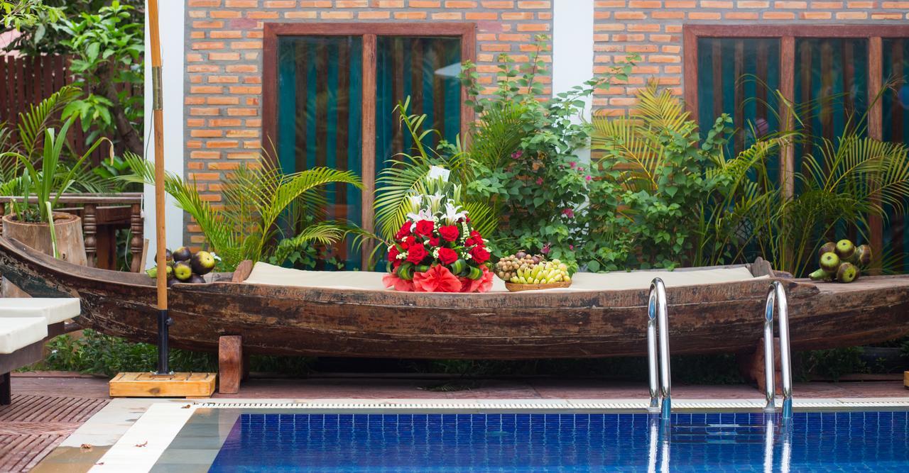 Malu Khmer Villa Siem Reap Exterior photo