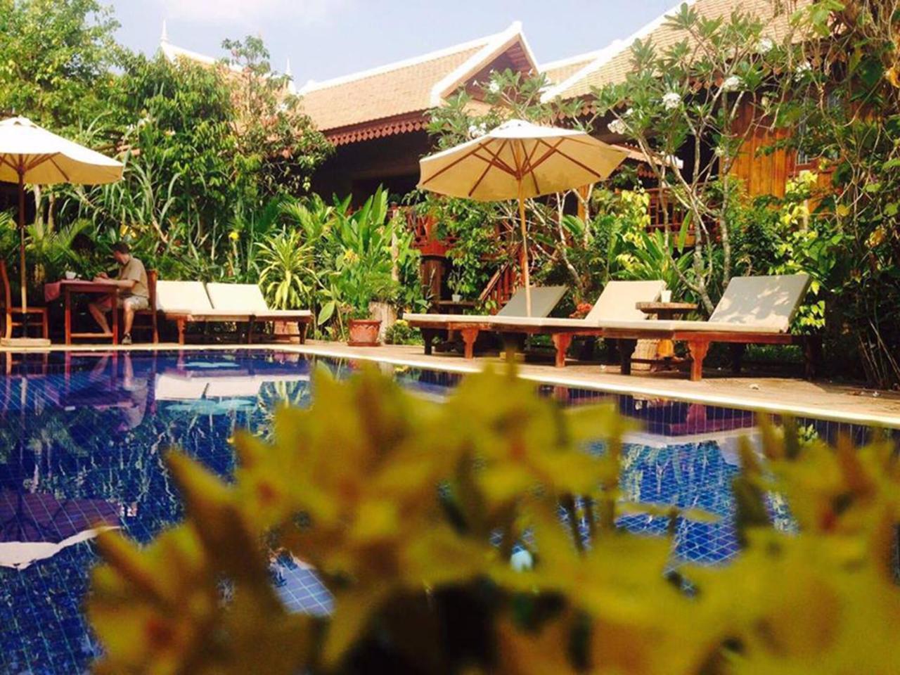 Malu Khmer Villa Siem Reap Exterior photo