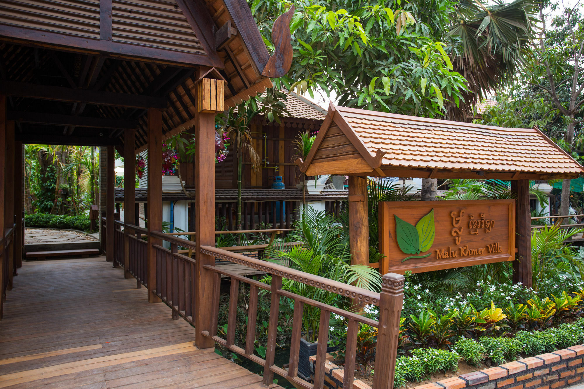 Malu Khmer Villa Siem Reap Exterior photo